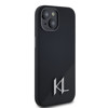 Imagen de FUNDA KARL LAGERFELD IPHONE 15 MAGSAFE SILICONE CASE INITIAL LOGO BLACK 2922