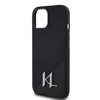 Imagen de KARL LAGERFELD IPHONE 15 MAGSAFE SILICONE CASE INITIAL LOGO BLACK 2922