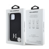 Imagen de KARL LAGERFELD IPHONE 15 MAGSAFE SILICONE CASE INITIAL LOGO BLACK 2922