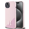 Imagen de KARL LAGERFELD IPHONE 15 MAGSAFE SILICONE CASE INITIAL LOGO PINK 3066