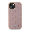 Imagen de FUNDA KARL LAGERFELD IPHONE 15 MAGSAFE GRAINED PU LEATHER CASE METAL LOGO PINK 3905