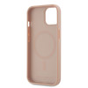 Imagen de KARL LAGERFELD IPHONE 15 MAGSAFE GRAINED PU LEATHER CASE METAL LOGO PINK 3905