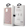 Imagen de KARL LAGERFELD IPHONE 15 MAGSAFE GRAINED PU LEATHER CASE METAL LOGO PINK 3905