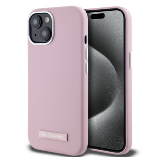Imagen de KARL LAGERFELD IPHONE 15 MAGSAFE PU FULL WRAPPED PINK 5305