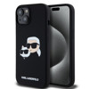 Imagen de FUNDA KARL LAGERFELD IPHONE 15 MAGSAFE HEADS BLACK 6708