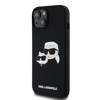 Imagen de FUNDA KARL LAGERFELD IPHONE 15 MAGSAFE HEADS BLACK 6708