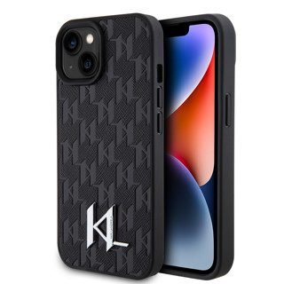 Imagen de KARL LAGERFELD IPHONE 15 MONOGRAM KL METAL LOGO 6717