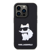 Imagen de FUNDA KARL LAGERFELD IPHONE 15 PRO MAX RUBBER CASE CHOUPETTE BLACK 1202