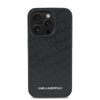 Imagen de FUNDA KARL LAGERFELD IPHONE 15 PRO MAX QUILTED K PATTERN BLACK 5062