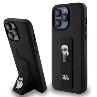 Imagen de FUNDA KARL LAGERFELD IPHONE 15 PRO MAX GRIP CHOUPETTE BLACK 7465