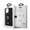 Imagen de FUNDA KARL LAGERFELD IPHONE 15 PRO MAX GRIP CHOUPETTE BLACK 7465