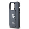 Imagen de FUNDA KARL LAGERFELD IPHONE 15 PRO MAX GRIP CHOUPETTE SILVER 7601