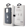 Imagen de KARL LAGERFELD IPHONE 15 PRO MAX GRIP CHOUPETTE SILVER 7601