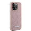 Imagen de KARL LAGERFELD IPHONE 15 PRO MAX MAGSAFE GRAINED PU LEATHER CASE METAL LOGO PINK 3936