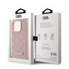 Imagen de KARL LAGERFELD IPHONE 15 PRO MAX MAGSAFE GRAINED PU LEATHER CASE METAL LOGO PINK 3936