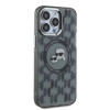 Imagen de FUNDA KARL LAGERFELD IPHONE 15 PRO MAX MAGSAFE HEADS ON KL PATTERN BLACK 4916