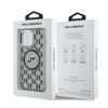Imagen de FUNDA KARL LAGERFELD IPHONE 15 PRO MAX MAGSAFE HEADS ON KL PATTERN BLACK 4916
