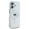 Imagen de KARL LAGERFELD IPHONE 16 MAGSAFE IML CASE METAL CAMERA FRAME AND BUTTONS KARL HEAD PRINTED LOGO WHITE 8048