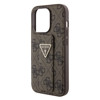 Imagen de GUESS IPHONE 15 PRO GRIP GCUBE SCRIPT LOGO BROWN 7452