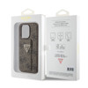 Imagen de GUESS IPHONE 15 PRO GRIP GCUBE SCRIPT LOGO BROWN 7452