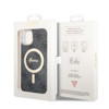 Imagen de GUESS IPHONE 15 MAGSAFE LOGO BLACK RING GOLD 4543