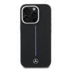 Imagen de MERCEDES BENZ IPHONE 16 PRO MAGSAFE BLUE STRIPE - BLACK 6746