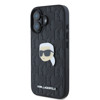Imagen de FUNDA KARL LAGERFELD IPHONE 16 MONOGRAM PU LEATHER CASE WITH PIN LOGO KARL HEAD 9549