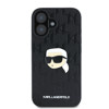 Imagen de KARL LAGERFELD IPHONE 16 MONOGRAM PU LEATHER CASE WITH PIN LOGO KARL HEAD 9549