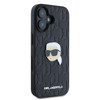 Imagen de FUNDA KARL LAGERFELD IPHONE 16 MONOGRAM PU LEATHER CASE WITH PIN LOGO KARL HEAD 9549