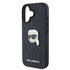 Imagen de FUNDA KARL LAGERFELD IPHONE 16 MONOGRAM PU LEATHER CASE WITH PIN LOGO KARL HEAD 9549