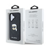 Imagen de KARL LAGERFELD IPHONE 16 MONOGRAM PU LEATHER CASE WITH PIN LOGO KARL HEAD 9549