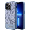 Imagen de FUNDA GUESS IPHONE 14 PRO MAX MAGSAFE CUBE BLUE 6179