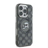 Imagen de KARL LAGERFELD IPHONE 16 PRO KARL AND CHOUPETTE HEADS ON KL PATTERN BLACK 8383