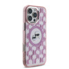 Imagen de FUNDA KARL LAGERFELD IPHONE 16 PRO KARL AND CHOUPETTE HEADS ON KL PATTERN PINK 8420