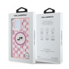 Imagen de KARL LAGERFELD IPHONE 16 PRO KARL AND CHOUPETTE HEADS ON KL PATTERN PINK 8420