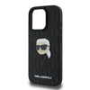 Imagen de FUNDA KARL LAGERFELD IPHONE 16 PRO MONOGRAM PU LEATHER CASE WITH PIN LOGO KARL HEAD 9563