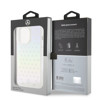 Imagen de Mercedes Benz iPhone 15 Pro Max TRANSPARENT CASE WITH STAR PATTERN IRIDESCENT 6390