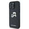 Imagen de KARL LAGERFELD IPHONE 16 PRO MAX MONOGRAM PU LEATHER CASE WITH PIN LOGO KARL & CHOUPETTE HEADS 9396