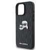 Imagen de KARL LAGERFELD IPHONE 16 PRO MAX MONOGRAM PU LEATHER CASE WITH PIN LOGO KARL & CHOUPETTE HEADS 9396