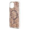 Imagen de FUNDA GUESS IPHONE 15 MAGSAFE GCUBE BROWN 2123