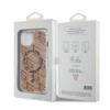 Imagen de GUESS IPHONE 15 MAGSAFE GCUBE BROWN 2123