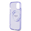 Imagen de FUNDA GUESS IPHONE 15 MAGSAFE FLOWERS PURPLE 1560