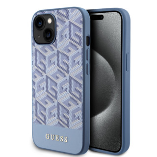 Imagen de GUESS IPHONE 15 MAGSAFE CUBE BLUE 4826