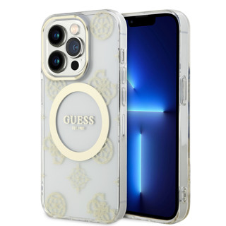 Imagen de GUESS IPHONE 14 PRO MAGSAFE WHITE GOLD 0442
