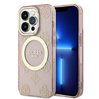 Imagen de FUNDA GUESS IPHONE 14 PRO MAGSAFE PINK GOLD 7848
