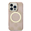 Imagen de FUNDA GUESS IPHONE 14 PRO MAGSAFE PINK GOLD 7848