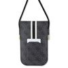 Imagen de GUESS BAG WALLET PHONE STRIPES WITH CORD STRAP BLACK 2200
