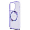 Imagen de FUNDA GUESS IPHONE 14 PRO MAGSAFE FLOWERS PURPLE 1546