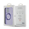 Imagen de FUNDA GUESS IPHONE 14 PRO MAGSAFE FLOWERS PURPLE 1546
