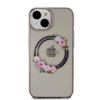 Imagen de GUESS IPHONE 14 MAGSAFE FLOWERS BLACK 1249